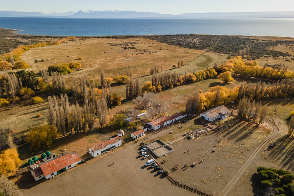 Transitaremos varios kilómetros a orillas del Lago Buenos Aires (el segundo Lago más grande de Sudamérica) y vistas de la Cordillera de Los Andes hasta llegar a la hermosa localidad de Los Antiguos. Luego nos vamos a dirigir hasta la Estancia “La Ascensión” (PARQUE NACIONAL PATAGONIA) a conocer sus instalaciones, y su riquísima historia